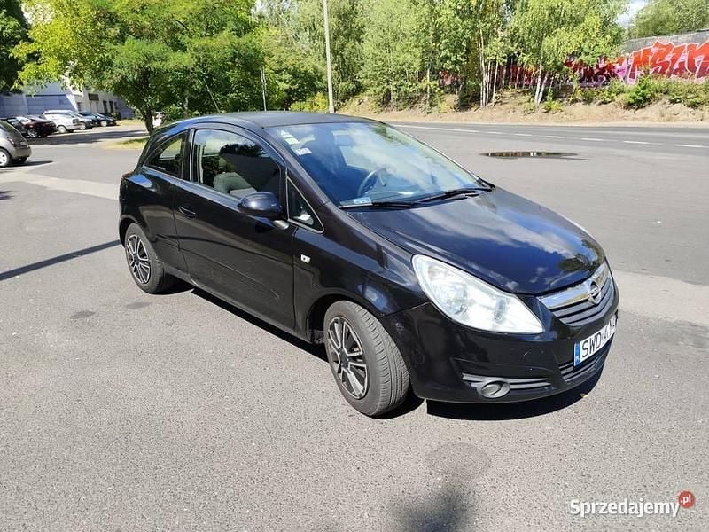 Czarny Używany 2007 Opel Corsa | 5000 zł (Super Cena) - Obraz 1/4