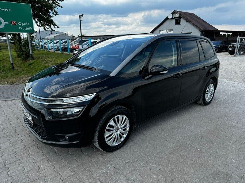 Czarny Używany 2016 Citroën C4 Picasso Minivan | 36 999 zł (Dość drogi) - Obraz 1/4