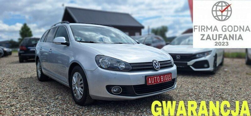 Srebrny Używany 2010 VW Golf VI Sedan/Limuzyna | 21 900 zł (Uczciwa cena) - Obraz 1/4