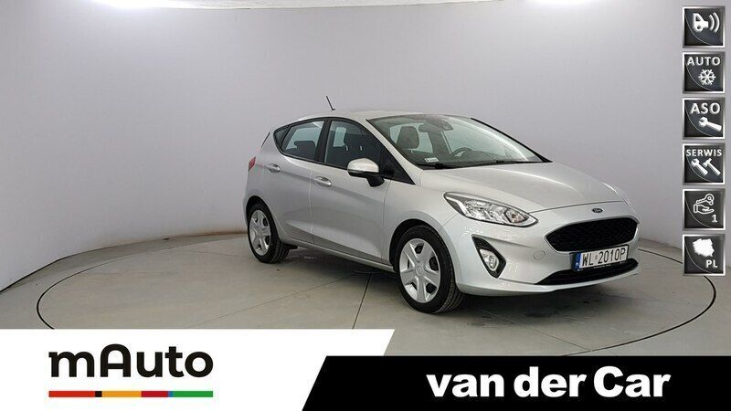 Srebrny Używany 2020 Ford Fiesta Hatchback | 42 900 zł - Obraz 1/4