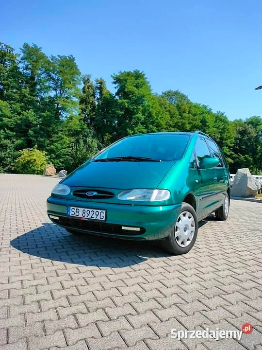 Zielony Używany 2000 Ford Galaxy Minivan | 10 000 zł - Obraz 1/4