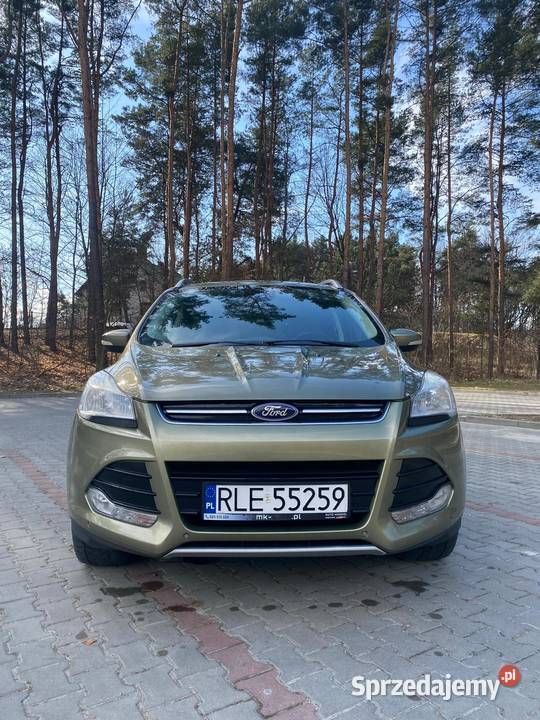 Zielony Używany 2013 Ford Kuga SUV | 41 800 zł (Uczciwa cena) - Obraz 1/4
