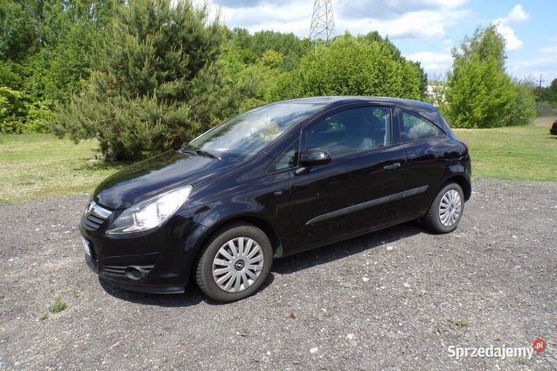 Czarny Używany 2007 Opel Corsa Hatchback | 6900 zł - Obraz 1/4