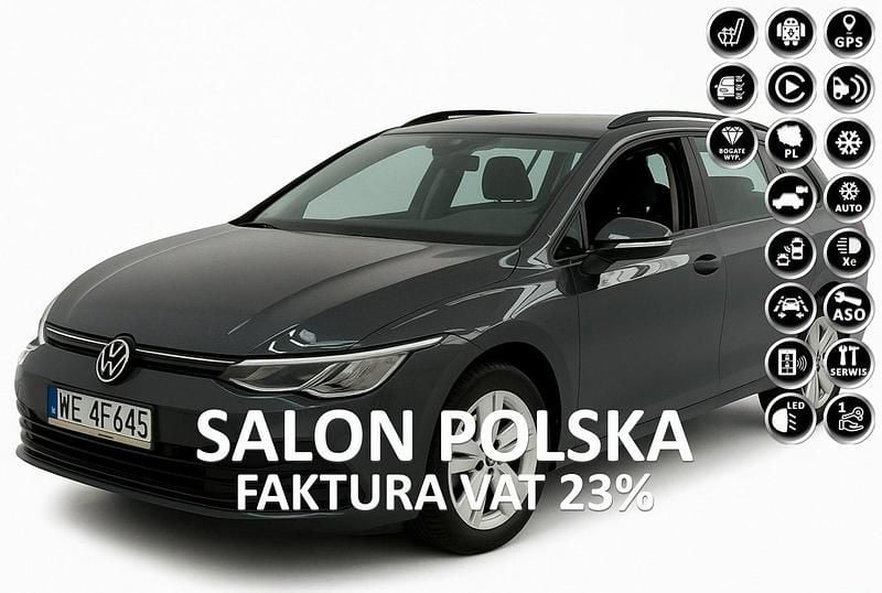 Szary Używany 2021 VW Golf VIII Life Kombi | 58 888 zł (Super Cena) - Obraz 1/3
