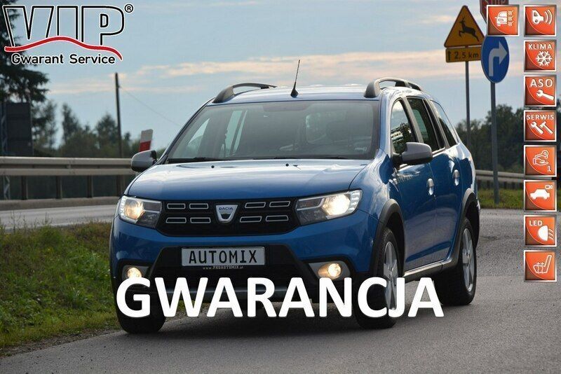 Niebieski Używany 2017 Dacia Logan Stepway Sedan/Limuzyna | 25 900 zł (Uczciwa cena) - Obraz 1/4