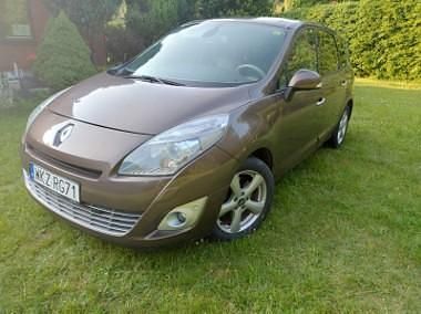 Beżowy Używany 2010 Renault Grand Scénic III Minivan | 17 500 zł - Obraz 1/4