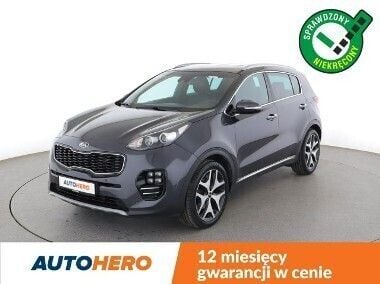 Szary Używany 2017 Kia Sportage 2 SUV | 65 700 zł (Uczciwa cena) - Obraz 1/3