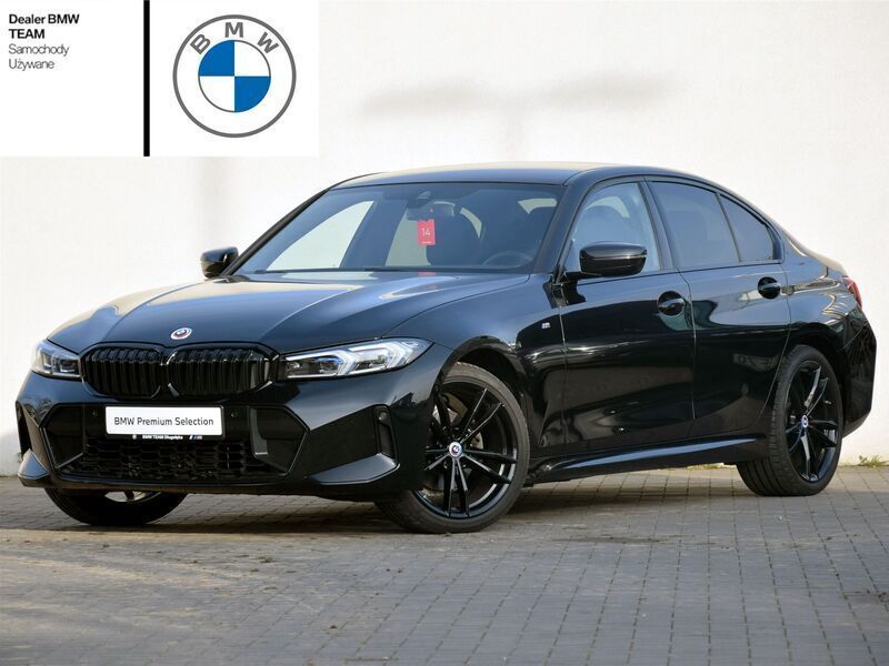 Czarny szafir metalizowany Używany 2023 BMW 320 Shadowline Sedan/Limuzyna | 222 900 zł - Obraz 1/3