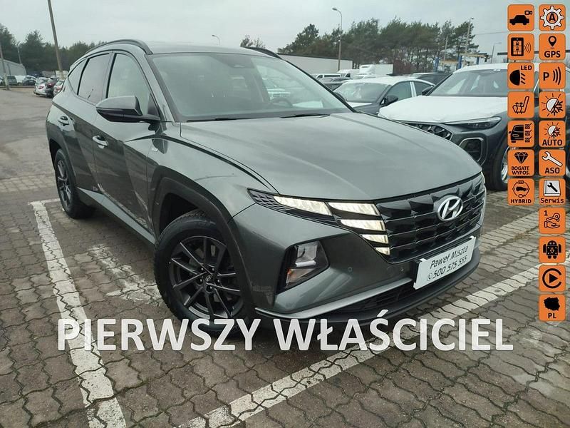 Szary (metalik) Używany 2022 Hyundai Tucson SUV | 97 900 zł (Super Cena) - Obraz 1/4