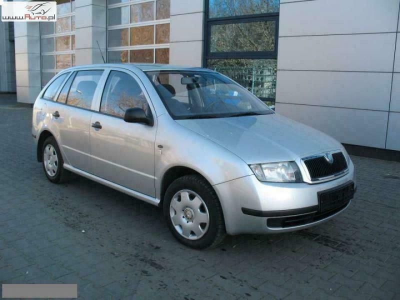 Srebrny (metalik) Używany 2003 Skoda Fabia Sedan/Limuzyna | 8999 zł (Drogi) - Obraz 1/4