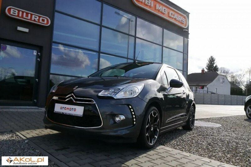 Szary Używany 2013 Citroën DS3 Cabriolet Kabriolet | 29 900 zł - Obraz 1/4