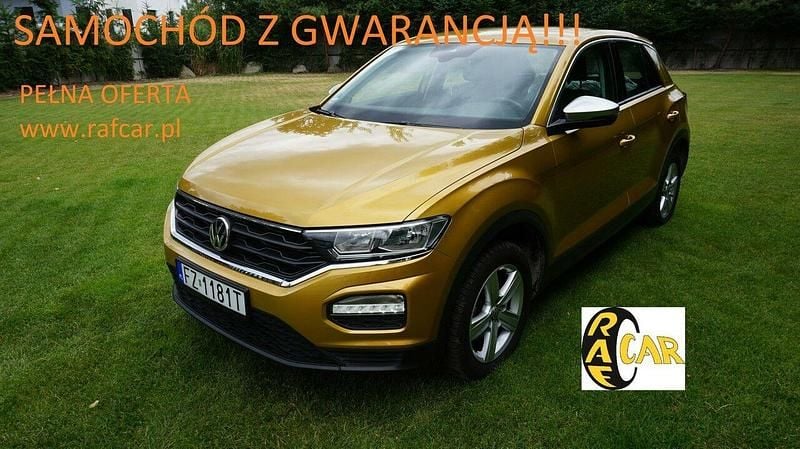 Złoty Używany 2018 VW T-Roc SUV | 59 999 zł - Obraz 1/4