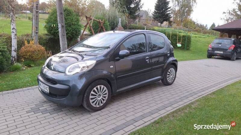 Grafitowy Używany 2007 Citroën C1 Hatchback | 8500 zł (Uczciwa cena) - Obraz 1/4