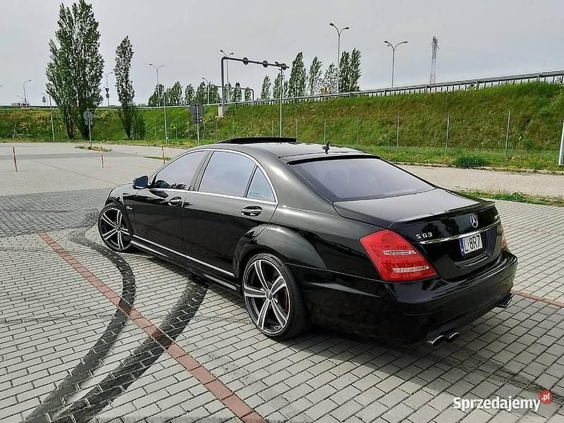 Czarny Używany 2008 Mercedes S63L AMG AMG Sedan/Limuzyna | 107 000 zł - Obraz 1/4
