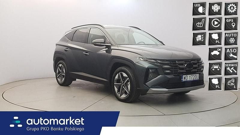 Zielony Używany 2024 Hyundai Tucson SUV | 142 850 zł (Dość drogi) - Obraz 1/4
