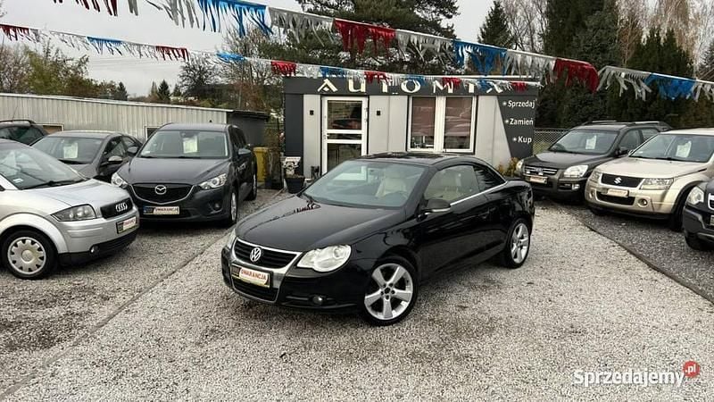 Czarny Używany 2006 VW Eos Kabriolet | 10 900 zł - Obraz 1/2