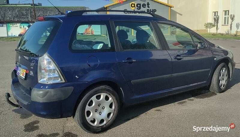 Niebieski Używany 2005 Peugeot 307 Kombi | 2999 zł (Uczciwa cena) - Obraz 1/4