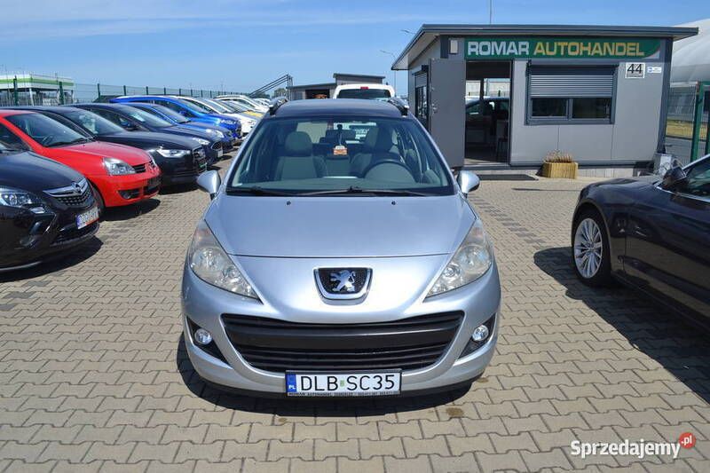 Srebrny Używany 2010 Peugeot 207 Kombi | 12 900 zł (Dość drogi) - Obraz 1/4