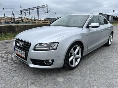 Srebrny Używany 2010 Audi A5 S-Line Coupe | 44 900 zł (Uczciwa cena) - Obraz 1/4