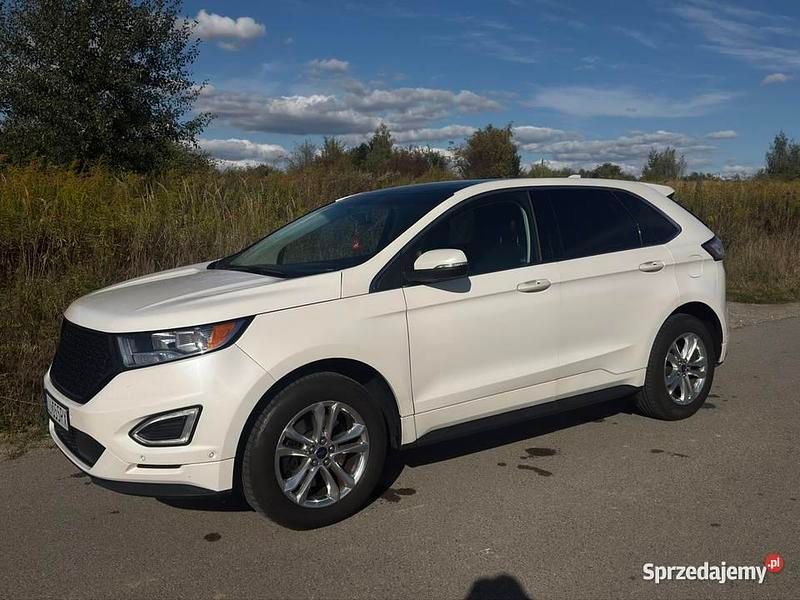 Biały Używany 2016 Ford Edge SUV | 74 500 zł - Obraz 1/4