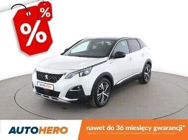 Biały Używany 2018 Peugeot 3008 GT-line SUV | 60 000 zł (Dobra cena) - Obraz 1/4