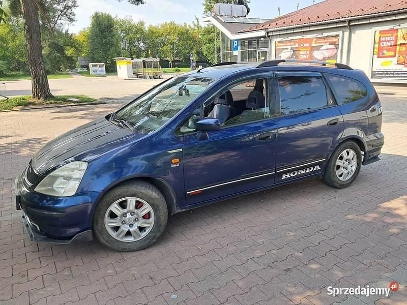 Granatowy Używany 2002 Honda Stream Minivan | 7100 zł - Obraz 1/4