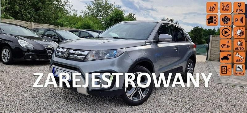 Szary (metalik) Używany 2018 Suzuki Vitara SUV | 56 900 zł (Uczciwa cena) - Obraz 1/4