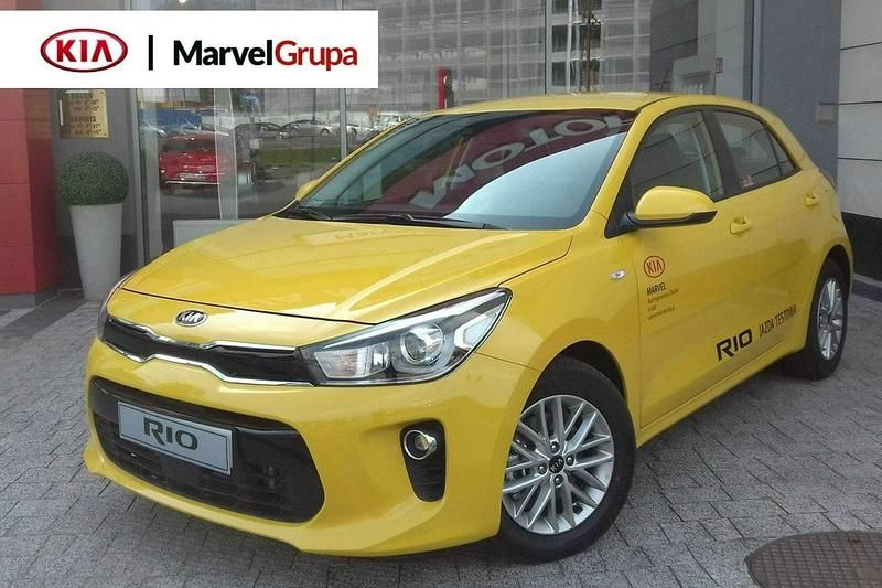 Używany Kia Rio 90 KM (66 kW) 2017 Żółty Hatchback