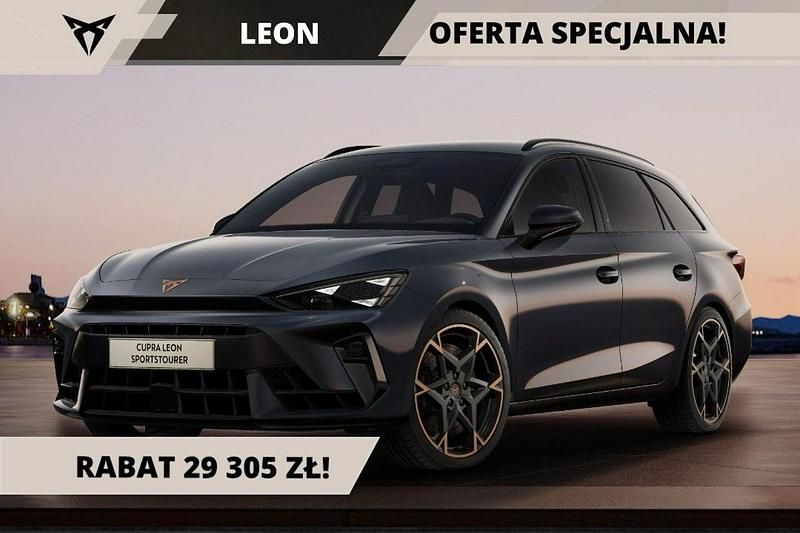 Czarny (metalik) Używany 2023 Cupra Leon Sedan/Limuzyna | 203 852 zł - Obraz 1/4