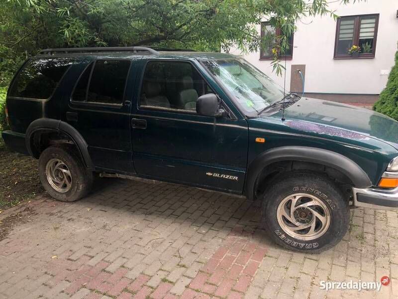 Zielony Używany 1998 Chevrolet Blazer SUV | 5900 zł - Obraz 1/4