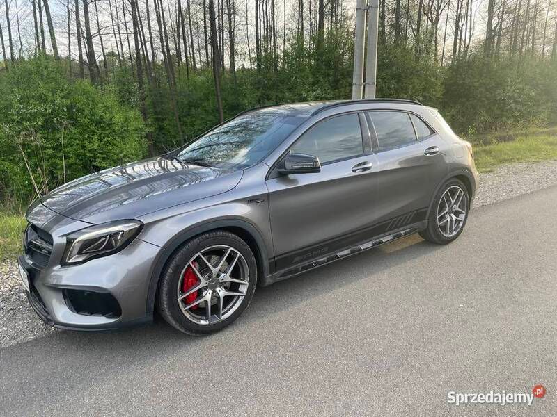 Używany Mercedes GLA45 AMG AMG 381 KM (280 kW) 2018 Szary SUV