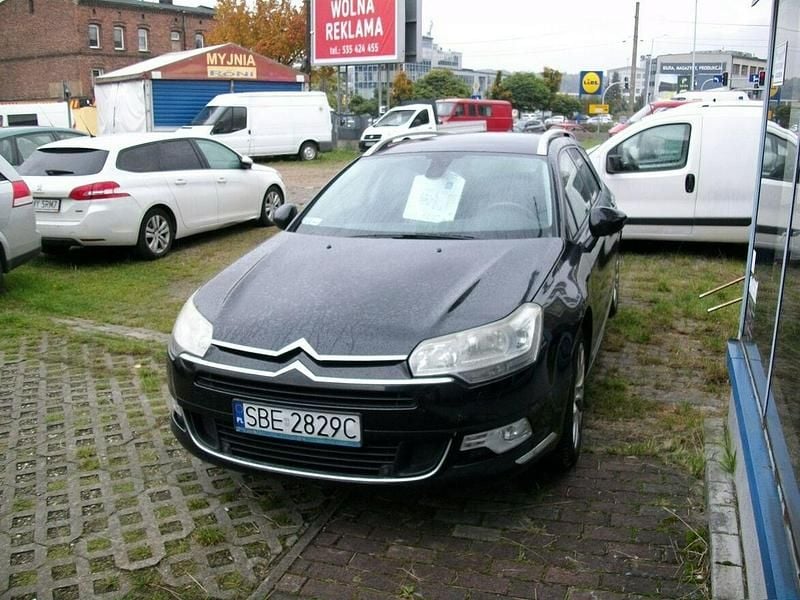 Czarny Używany 2010 Citroën C5 Kombi | 8500 zł (Dobra cena) - Obraz 1/4