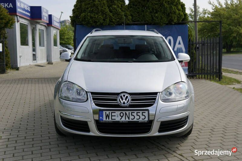 Srebrny Używany 2008 VW Golf VI Kombi | 18 900 zł (Uczciwa cena) - Obraz 1/4