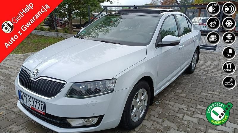 Biały Używany 2015 Skoda Octavia Sedan/Limuzyna | 44 900 zł (Uczciwa cena) - Obraz 1/4
