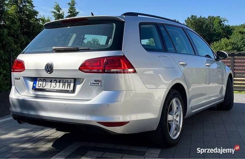 Srebrny Używany 2016 VW Golf VII Sedan/Limuzyna | 33 900 zł (Uczciwa cena) - Obraz 1/4