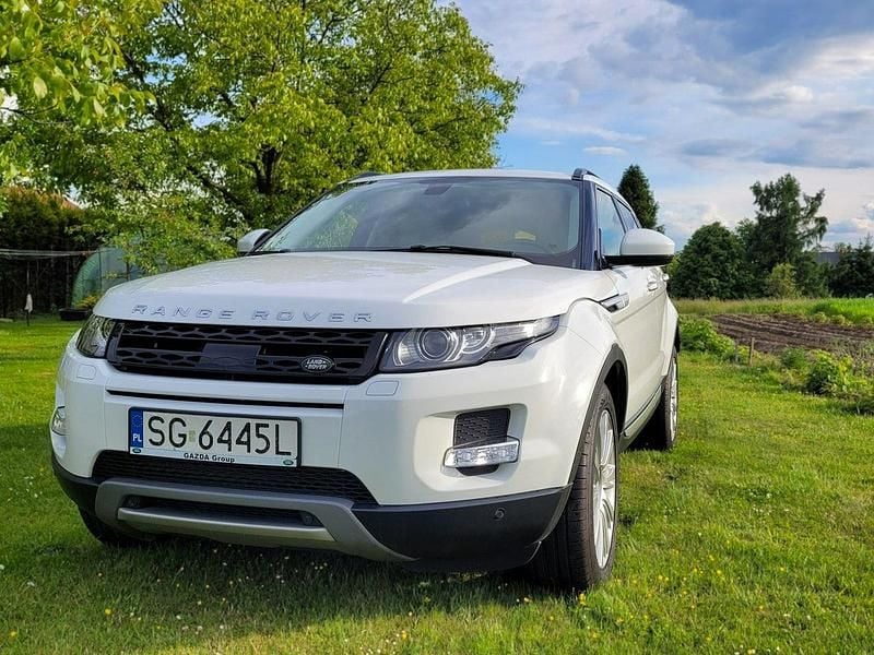 Biały Używany 2014 Land Rover Range Rover evoque SUV | 66 600 zł (Uczciwa cena) - Obraz 1/4