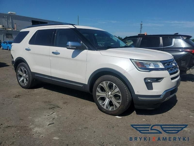 Biały Używany 2018 Ford Explorer SUV | 53 660 zł - Obraz 1/3