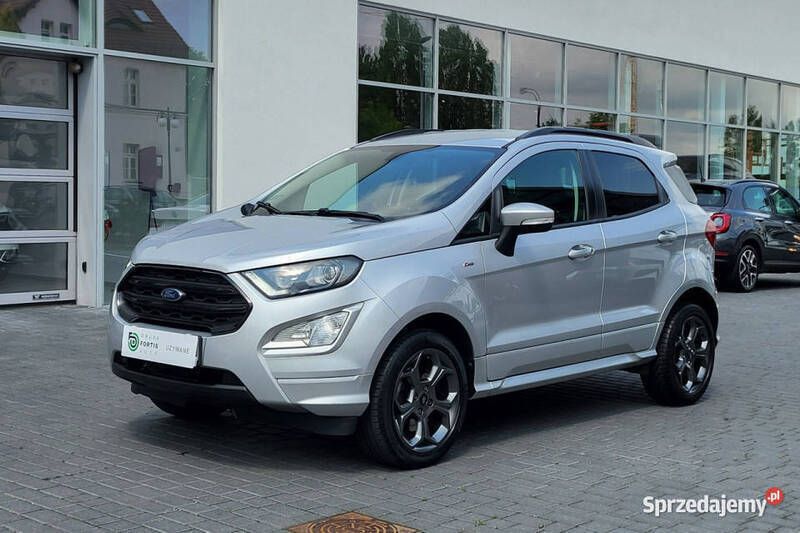 Srebrny Używany 2018 Ford Ecosport ST-Line SUV | 49 900 zł (Uczciwa cena) - Obraz 1/4