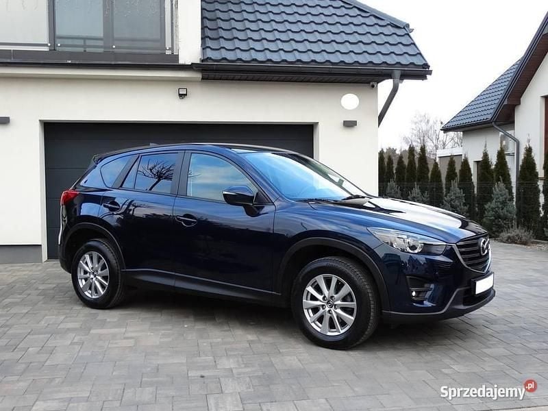 Granatowy Używany 2015 Mazda CX-5 SUV | 56 900 zł (Uczciwa cena) - Obraz 1/4