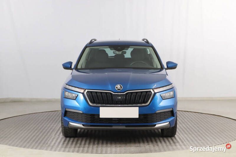 Niebieski Używany 2021 Skoda Kamiq SUV | 83 999 zł (Uczciwa cena) - Obraz 1/4