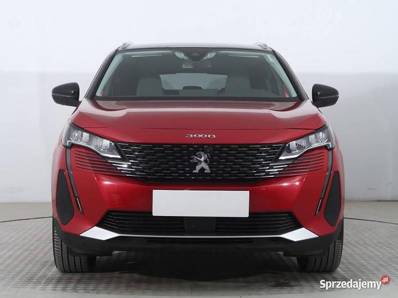 Czerwony Używany 2020 Peugeot 3008 SUV | 73 999 zł (Dość drogi) - Obraz 1/4