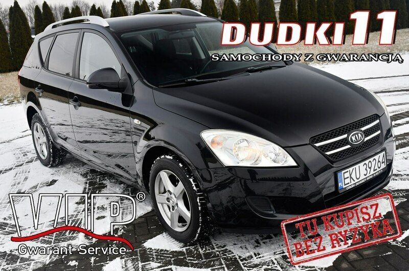 Czarny Używany 2008 Kia Ceed 2 Kombi | 12 900 zł (Uczciwa cena) - Obraz 1/4