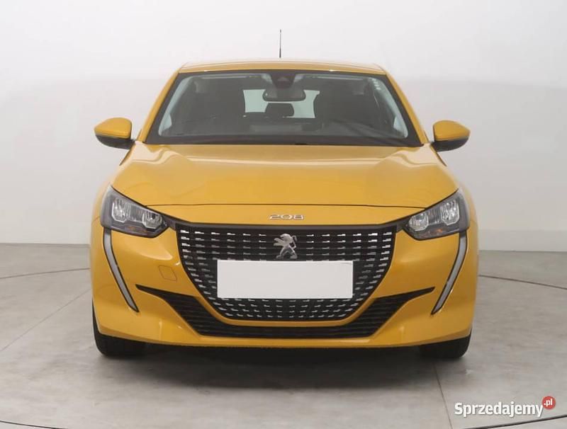 Żółty Używany 2020 Peugeot 208 Hatchback | 45 899 zł (Dość drogi) - Obraz 1/4