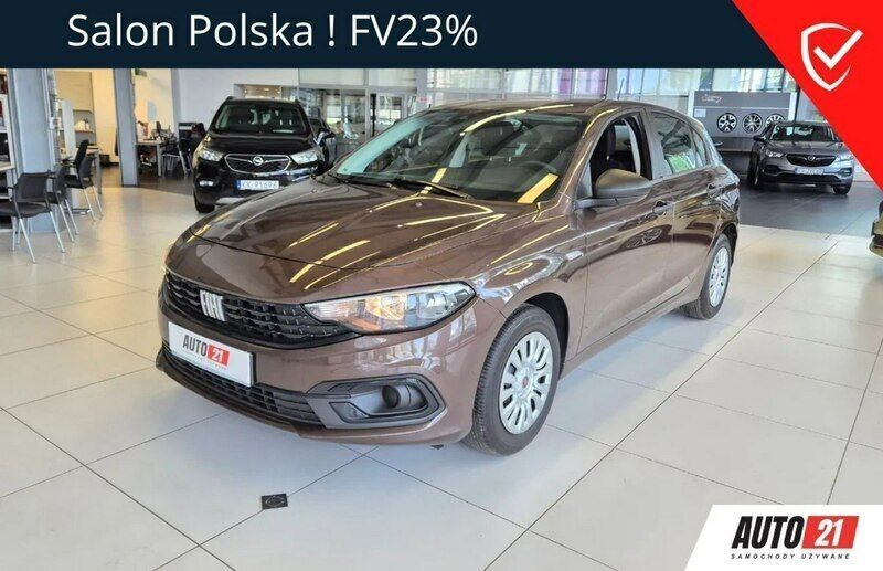 Brązowy Używany 2021 Fiat Tipo Hatchback | 37 900 zł (Dobra cena) - Obraz 1/4