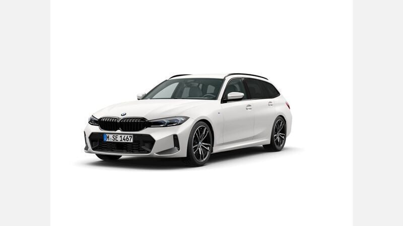 Mineral white metallic metalizowany Używany 2023 BMW 320 Shadowline Kombi | 179 900 zł (Drogi) - Obraz 1/3