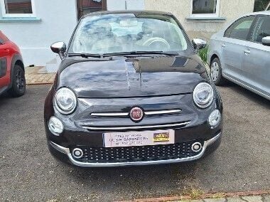 Czarny Używany 2019 Fiat 500 Hatchback | 37 800 zł (Uczciwa cena) - Obraz 1/4