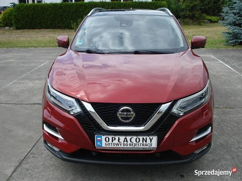 Bordowy Używany 2019 Nissan Qashqai SUV | 58 900 zł (Dobra cena) - Obraz 1/4