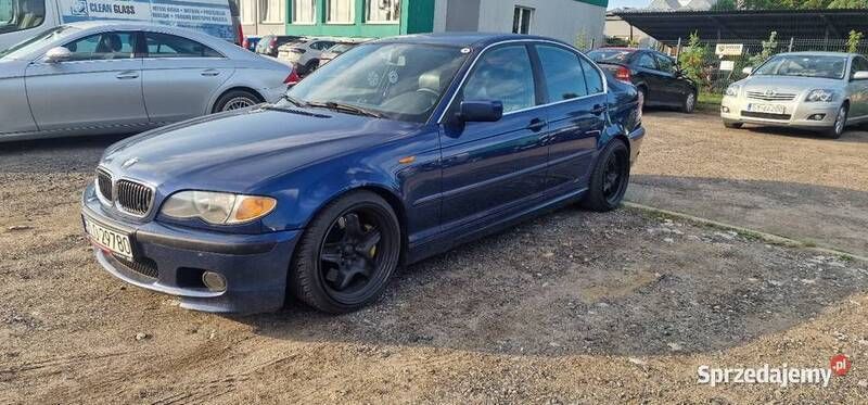 Niebieski Używany 2002 BMW 330 Sedan/Limuzyna | 25 500 zł (Uczciwa cena) - Obraz 1/4