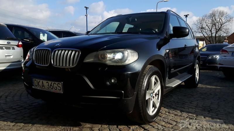 Czarny metalik Używany 2007 BMW X5 SUV | 77 900 zł - Obraz 1/4
