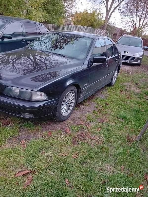 Czarny Używany 1998 BMW 528 Sedan/Limuzyna | 3000 zł - Obraz 1/4
